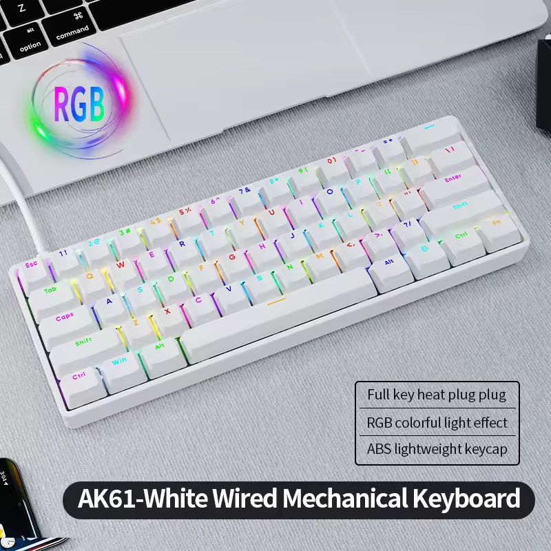 AK61 Keys Hot-swappable Mechanical Keyboard